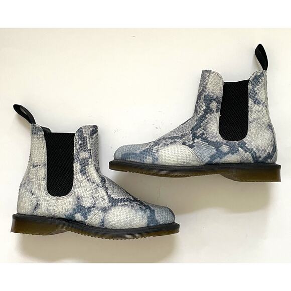 Dr. Marten Flora Asciano Slip On Chelsea Ankle Bootie Gray Size 36/US 6.5 NEW - Picture 9 of 10